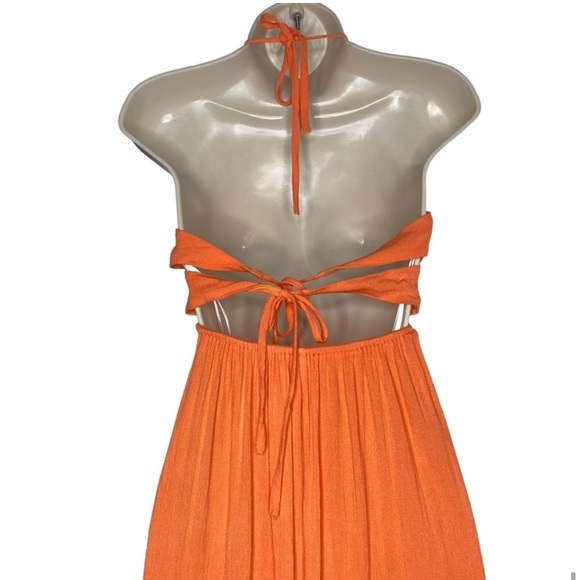REVOLVE superdown | NWOT Arina Maxi Dress in Bright Orange Size XXS - Picture 9 of 9